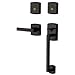 Baldwin Hardware 85386.402.RDBL Handle Set