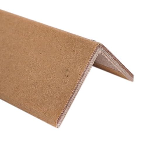Protezioni per bordi in cartone, 100 robuste protezioni angolari per imballaggio e trasporto sicuri, protezioni durevoli da 0,6 m (spessore 3 mm)