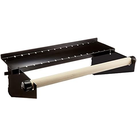 Wall Control Pegboard Paper Towel Holder and Dowel Rod Pegboard Shelf Assembly for Wall Control Pegboard and Slotted Tool Board – Black Cover