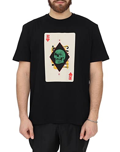 Just Cavalli T-Shirt Maglia di Tuta, 900 Black