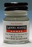 Light Gray Testors Acrylic Plastic Model Paint