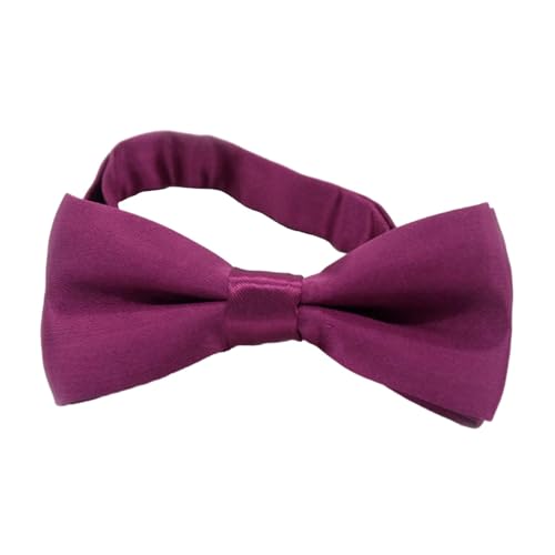 Adjustable Bow Ties Pre Tied Bow Tie Fashion Boys Neck Bowties s Bow Tie for Prom Banquet Stage Performance Formal Party, Rose Red