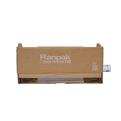 Ranpak Geami Wrappak Ex Mini 450 Feet Expandable Honeycomb Cushion Wrap, Recyclable Packing Paper, Eco-Friendly Kraft Paper Cushioning, Made In Usa #TOP1