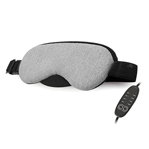 USBスリープマスク 加熱アイマスク アイヒートパッド 電気USBスリープアイスチームマスク 乾燥 ふくらんで疲れた目用