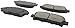 StopTech 309.05820 Sport Brake Pads with Shims