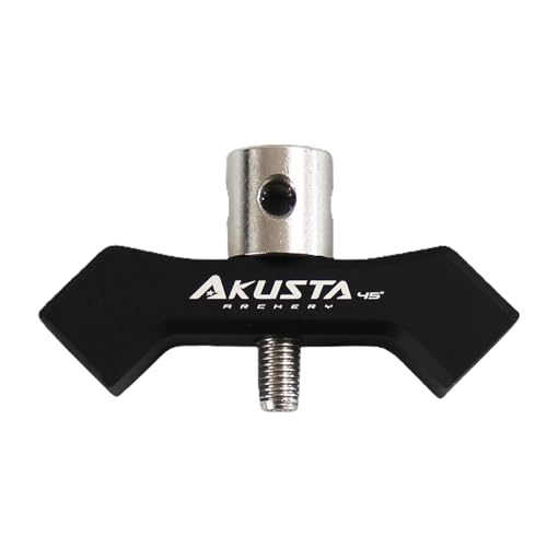 Connecteur stabilisateur de tir à l'arc en V 45° pour arc recourbé DEERACE