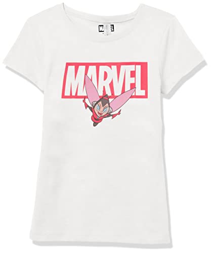 T-shirt Wasp Marvel fille manches courtes coton imprimé comics