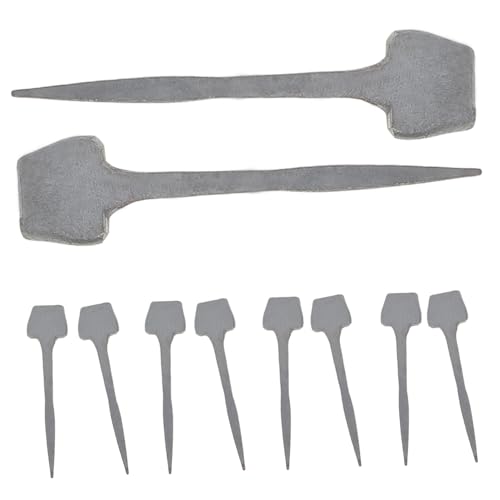 Mipcase 10Pcs Iron Horseshoe Nails for Hoof Fixing Durable Horseshoe Fixing Tools for Equestrian Sports Essential Horse Tack Equipment for Hoof
