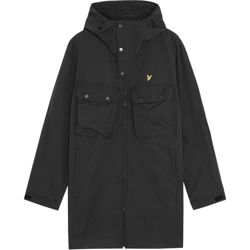 Lyle & Scott Mens Guard Parka Black Ice L
