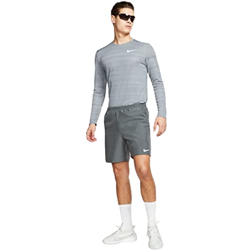 Nike M NK DF Run Short 7BF Pantaloncini, lt Smoke