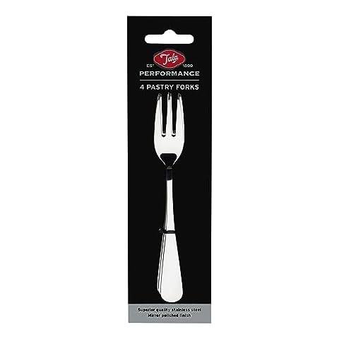 Tala Set of 4 Stainless Steel Pastry Forks Cover