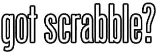 EW Designs Got Scrabble - Calcomanía para parachoques de 5 pulgadas