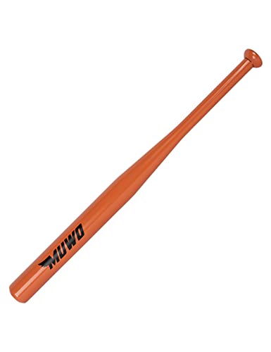 Bate de béisbol de acero inoxidable MUWO de 28 pulgadas y 980 g en naranja