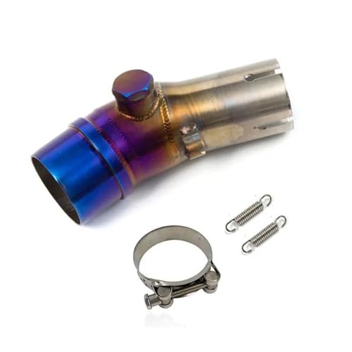 Silencieux 51mm adaptable pour Kawasaki ER6N sans fuite