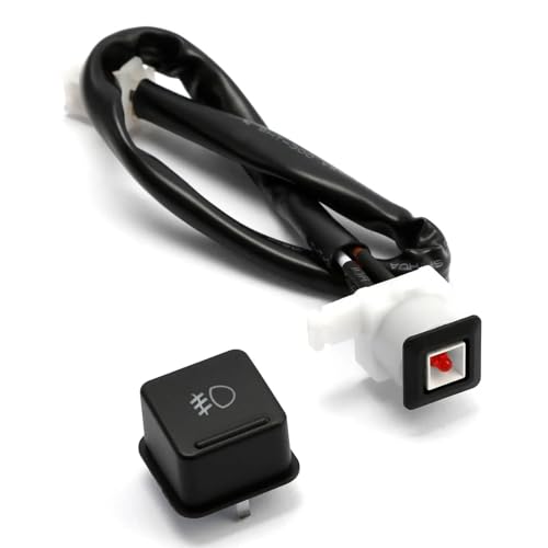 LEDwbhCg ɓK S[hECO GL1800 2012-2017 F6B 2013-2017 I[goC tg^[VOitHOCg oCN wbhCg(Foglight switch)