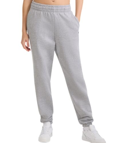 Image of Champion Women's Cinched-Bottom Fleece Sweatpants, Oversized Fit, Midweight
