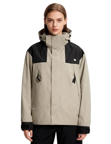 Image of Venzina Women's 3-in-1 Thermal Jacket I Windproof & Water-Resistant Graphene Heating Winter CoatFleece-Lined Jacket for Hiking, Camping, Skiing & Daily CommuteFashion-Forward Outdoor Wear