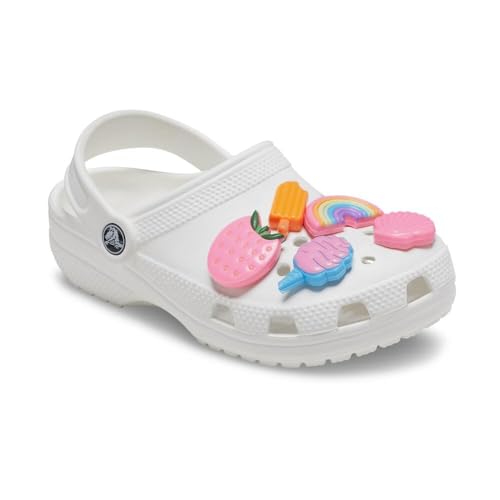Image of Crocs Unisex's Jibbitz Shoe Spirit Girls Multi Pack, Charms for Teens, Pastel Pool Party, 5 Pack