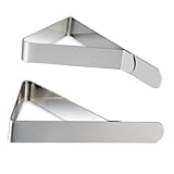 Photo Gallery imikeya 10pezzi fermatovaglia acciaio inossidabile regolabili clip antiscivolo per tovaglie da giardino feste matrimoni e nic Photo Gallery imikeya 10pezzi fermatovaglia acciaio inossidabile regolabili clip antiscivolo per tovaglie da giardino feste matrimoni e nic