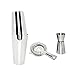 FEIYIYANG Cocktail Shaker Cocktail Shaker Set in Acciaio Inox Boston Shaker Cocktail Shaker Shaker in Acciaio Inox Shaker Cup Bar Tool Tool Kit per baristi per Home Bar Shaker per Cocktail