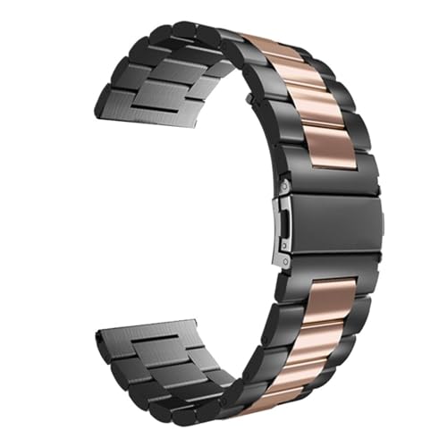 Bracelet en acier inoxydable 22 mm anti-usure pour remplacer votre cuir abîmé