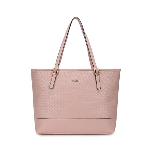 Fastrack Weaving Pattern Tote Bag For Women | Fits Upto 15