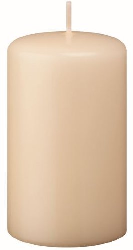 Bougies Pilier Vanille 6 x 4 cm, Lot de 12 Cover