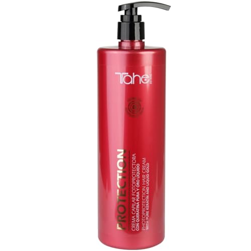 Tahe Botanic Solar Crema Capilar Fotoprotectora Protection, para cabello expuestos al sol, cloro o sal (1000 ml)