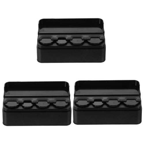 Organizador para monedas Gatuida 3 piezas negro miniatura 1