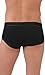 2(X)IST Men's Essential Cotton Contour Pouch Brief 3-Pack Black