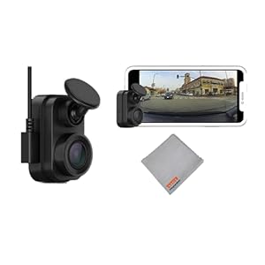 Garmin Dash Cam Mini 2 with Playhardest Cleaning Cloth (Dash Cam Mini 2)