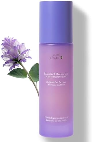 100% PURE Bakuchiol Facial Moisturizer, Retinol Alternative, Vegan, 1.7oz