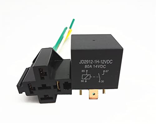 Relais automobile 80A JD2912 24VDC 4 broches pour véhicule