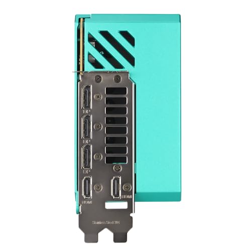 ROG Astral GeForce RTX 5080 16GB GDDR7 OC Hatsune Miku Edition (PCIe 5.0, 16GB GDDR7, HDMI/DP 2.1, 3.8-slot, design a 4 ventole, ventole Axial-tech, camera vapore brevettata, pad termico GPU a - Scheda video - Immagine 9