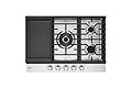 30 in. Smart Gas Cooktop in Stainless Steel with 5 Burners