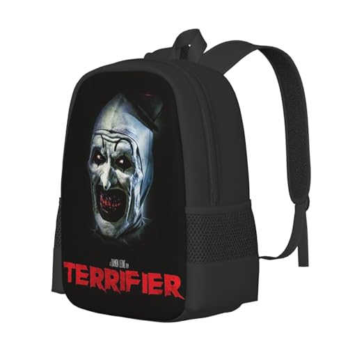 Horror Movie Backpack,3d Print Laptop Backpack Lightweight Casual Daypack Bookbag 16.5 In2