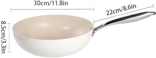 Wok antiadherente Medical Stone 30cm con tapa miniatura 6