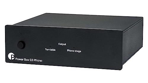 Pro-Ject Power Box S3 Phono Power Filter for Turntable and PreAmp (Black)