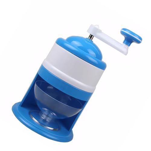 mophrati かき氷機カフェやレストランに簡単 ABS アイスクラッシャーアイスシェーバー手動氷ポータブルメーカー