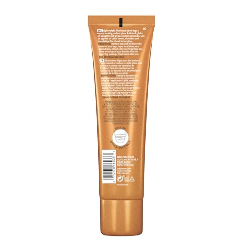 Sally Hansen Airbrush Legs, Illuminator Leg Makeup, Golden Glow, 3.3 Oz