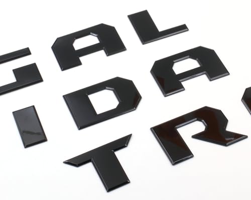 Image of Gloss Black Tailgate Emblem Compatible with 2019-2024 Gladiator