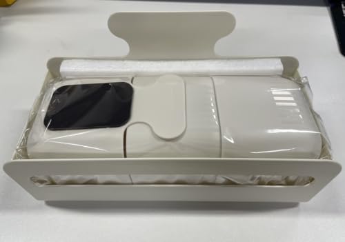 Toski ティッシュケース マグネット ティッシュボックス & 収納ポケット 4点セット 強力磁石 壁掛け 穴あけ不要 浮かせる収納 省スペース キッチン 冷蔵庫横 洗面所 洗濯機横 ホワイト