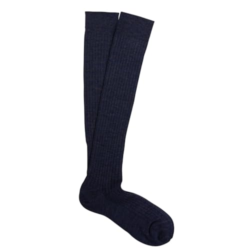 Mens Dress Socks - Colors Extrafine Merino Ribbed Dress OverTheCalf