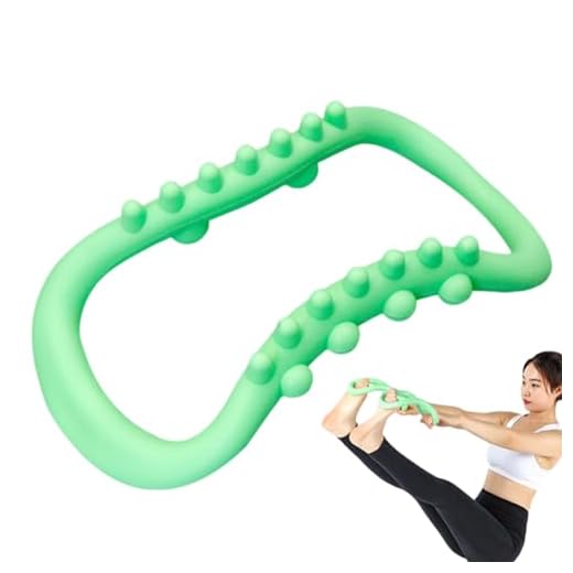 Anillo De Pilates Yoga - Yoga Ring, Anillo De Yoga Aros De Pilates, Fascia Masaje Círculos Fitness Ejercicio Circle Estiramiento Entrenamiento Herramienta para Muslos Pantorrillas Vientre