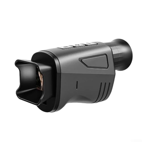 Telescopio monocular portátil, telescopios de visión portátiles Definition con zoom digital de 16x, ABS para observación de vida silvestre, senderismo, camping