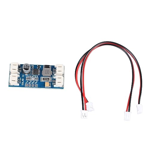 5A Solar Charging Board Solar Lipo Charger Board Efficient Charging, Voltage Wide Compatibility for 1 to 100W Solar Panels