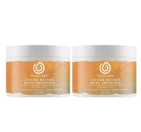 Lancome La Vie Est Belle Type W Scented Cocoa Butter Body Smoothie - 2 x 8 oz Jars