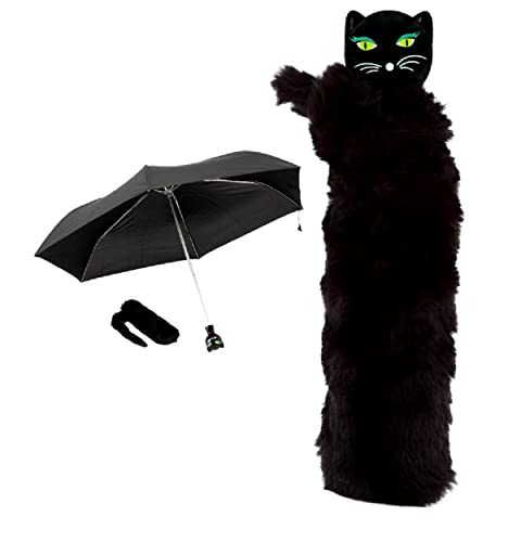 Pylones, Parapluie pliant Chapka - Black cat Cover
