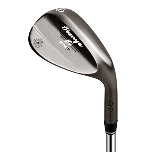 Praworęczny Sand Wedge 56/60 Stopni Golf Club Carbon Steel Shaft Strzyże Bunkier Spin Control Stiff Flex Short Game Dokładność Trwały kompozytowy wałek Wszystkie poziomy umiejętności