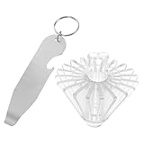 Homoyoyo Kaffeefilter Briefbeschwerer Tragbarer Kaffeefilterhalter für Zuhause Büro Reisen Effektive Filtration Stabile Papierpositionierung Robuste Verarbeitung für Optimalen